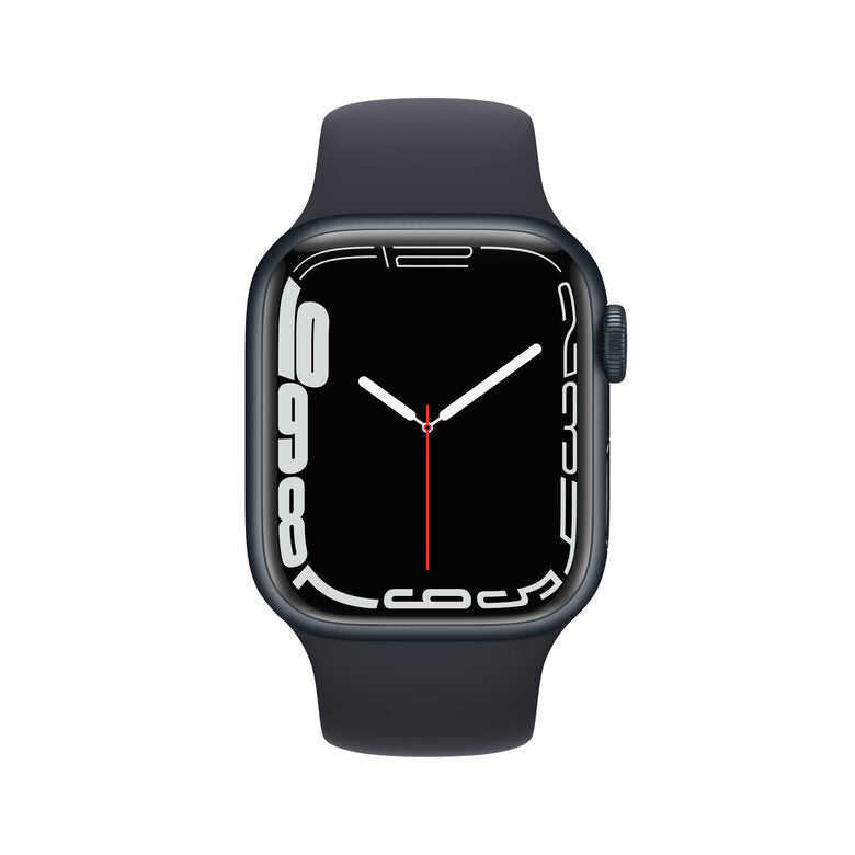 Apple Watch Series 7 GPS + Cellular, 41mm Cassa in Alluminio Mezzanotte con Mezzanotte Cinturino Sport -