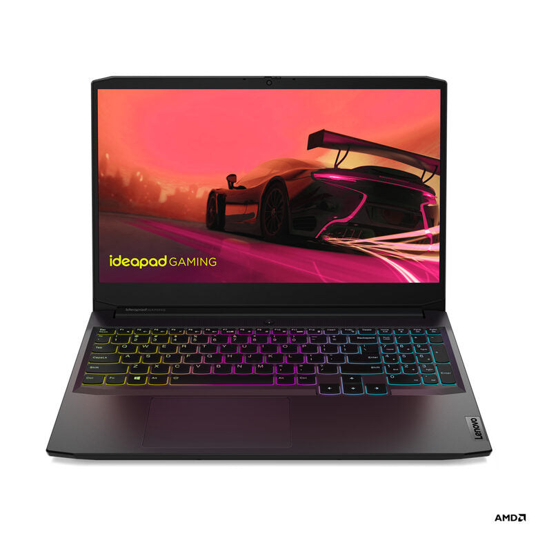 Lenovo IdeaPad Gaming 3 15ACH6 Computer portatile 39,6 cm (15.6") Full HD AMD Ryzen 5 8 GB DDR4-SDRAM 512 GB SSD NVIDIA GeForce RTX 3060 Wi-Fi 6 (802.11ax) Windows 11 Home Nero