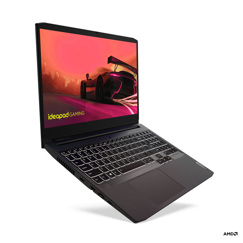 Lenovo IdeaPad Gaming 3 15ACH6 Computer portatile 39,6 cm (15.6") Full HD AMD Ryzen 5 8 GB DDR4-SDRAM 512 GB SSD NVIDIA GeForce RTX 3060 Wi-Fi 6 (802.11ax) Windows 11 Home Nero