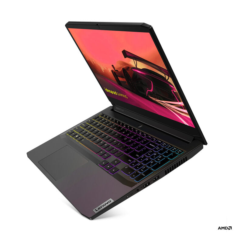 Lenovo IdeaPad Gaming 3 15ACH6 Computer portatile 39,6 cm (15.6") Full HD AMD Ryzen 5 8 GB DDR4-SDRAM 512 GB SSD NVIDIA GeForce RTX 3060 Wi-Fi 6 (802.11ax) Windows 11 Home Nero