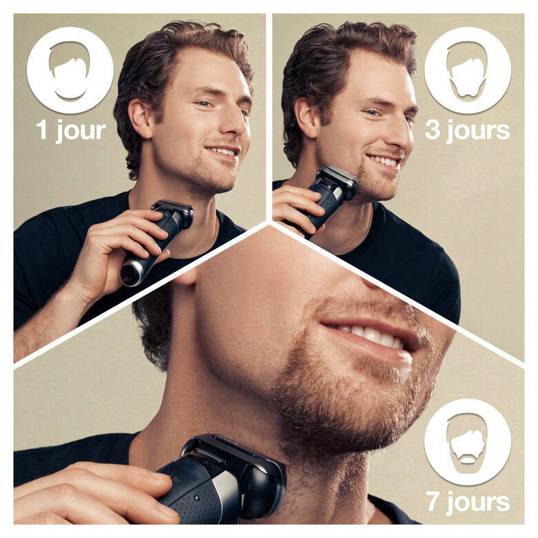 Braun Series 9 94M Testina Di Ricambio Per Rasoio Elettrico Uomo - Argento - Compatibile Con Rasoio elettrico Pro e