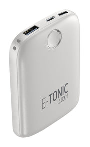 Cellularline E-Tonic batteria portatile 5000 mAh Bianco
