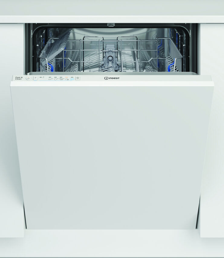 Indesit Lavastoviglie BI 60 cm, classe E, 14 coperti, Push&Go