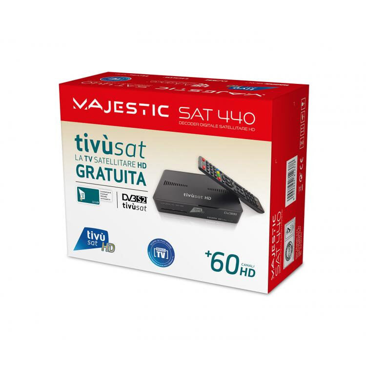 New Majestic SAT 440 Cavo HD Nero