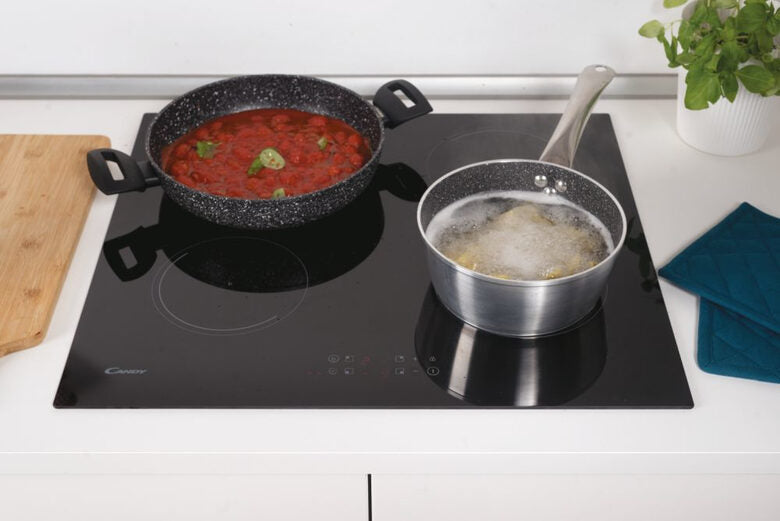Candy Idea KRCDJ642 Nero Da incasso 59 cm Piano cottura a induzione 4 Fornello(i)