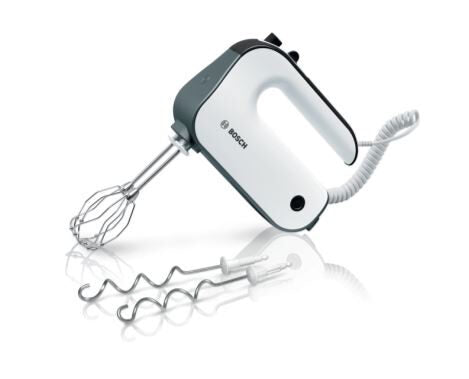 Bosch MFQ4 Sbattitore manuale 850 W Nero, Stainless steel, Bianco