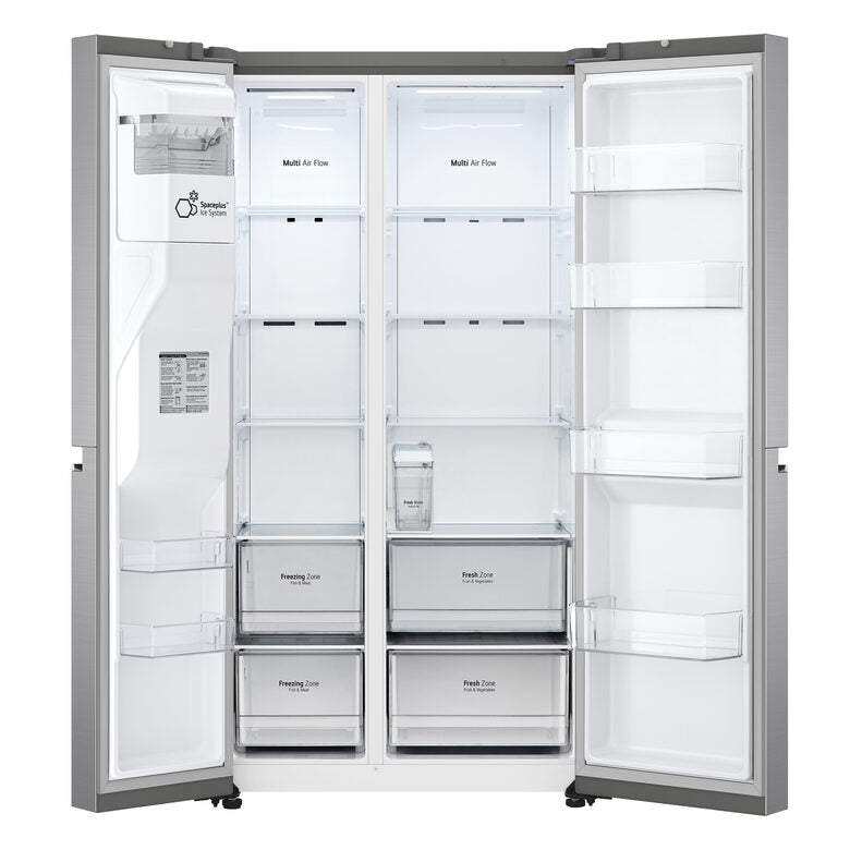 LG GSLV71PZTM Side by side Libera installazione Inox Premium 635 L