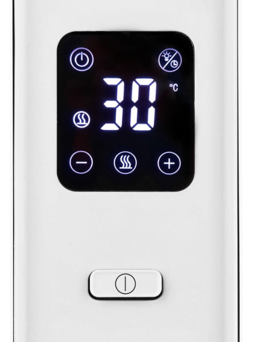 Argoclima Dakota Interno Bianco 2000 W Stufa elettrica a convezione