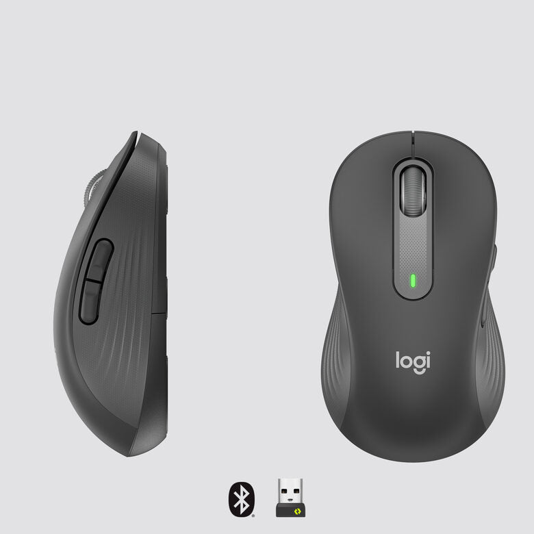 Logitech Signature M650 mouse Mancino RF senza fili + Bluetooth Ottico 4000 DPI
