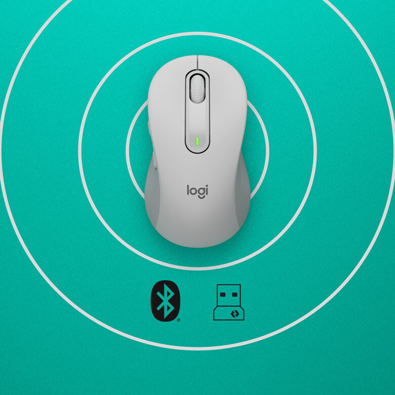 Logitech Signature M650 mouse Mano destra RF senza fili + Bluetooth Ottico 4000 DPI