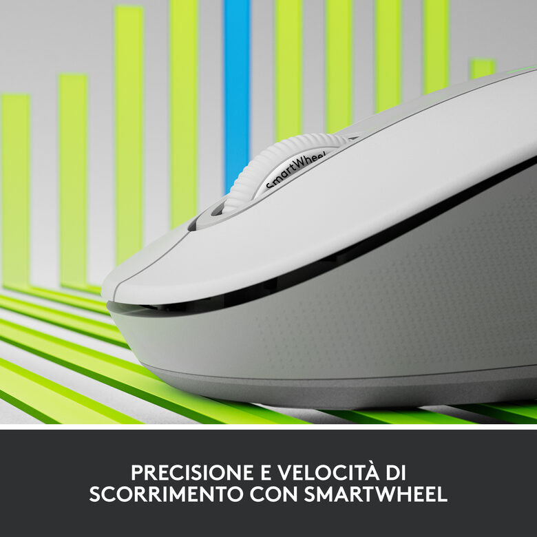 Logitech Signature M650 mouse Mano destra RF senza fili + Bluetooth Ottico 4000 DPI