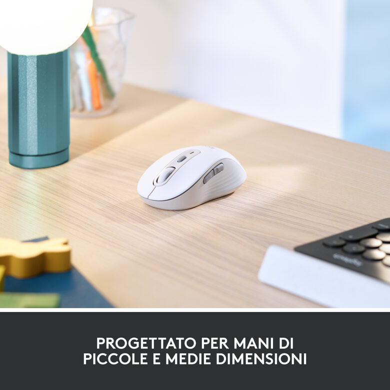 Logitech Signature M650 mouse Mano destra RF senza fili + Bluetooth Ottico 4000 DPI