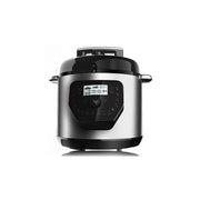 Cecotec Olla GM H Deluxe 6 L Pentola Nero, Acciaio inossidabile
