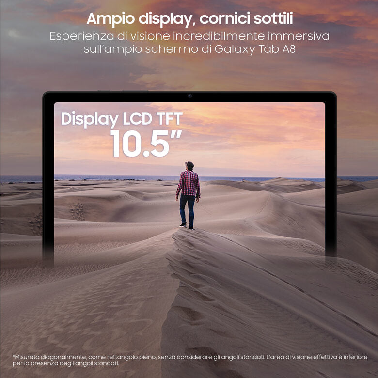 Samsung Tablet Galaxy Tab A8 Lte 4/64 Grigio