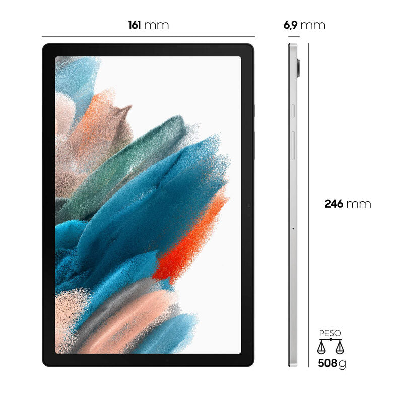 Samsung Galaxy Tab A8 10.5" Wifi, Android 11, RAM 4 GB, 64 GB, Silver