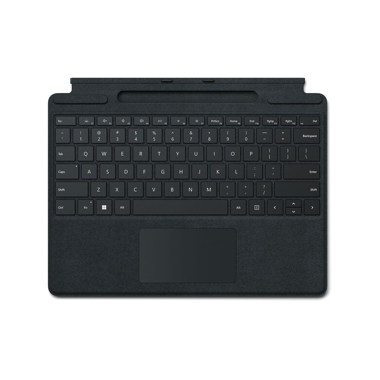 Microsoft Surface Pro X Signature Keyboard with Slim Pen Bundle QWERTY Italiano Microsoft Cover port Nero