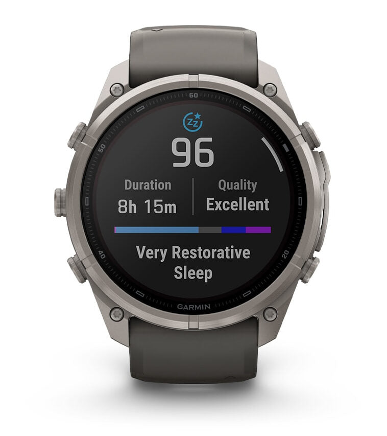 Garmin fēnix 9 Pro 3,56 cm (1.4") AMOLED 47 mm Digitale 454 x 454 Pixel Touch screen Titanio Wi-Fi GPS (satellitare)