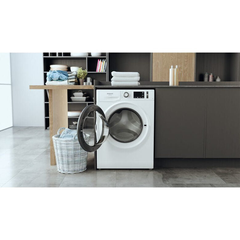 Hotpoint NR648GWSA IT lavatrice Caricamento frontale 8 kg 1400 Giri/min A Bianco
