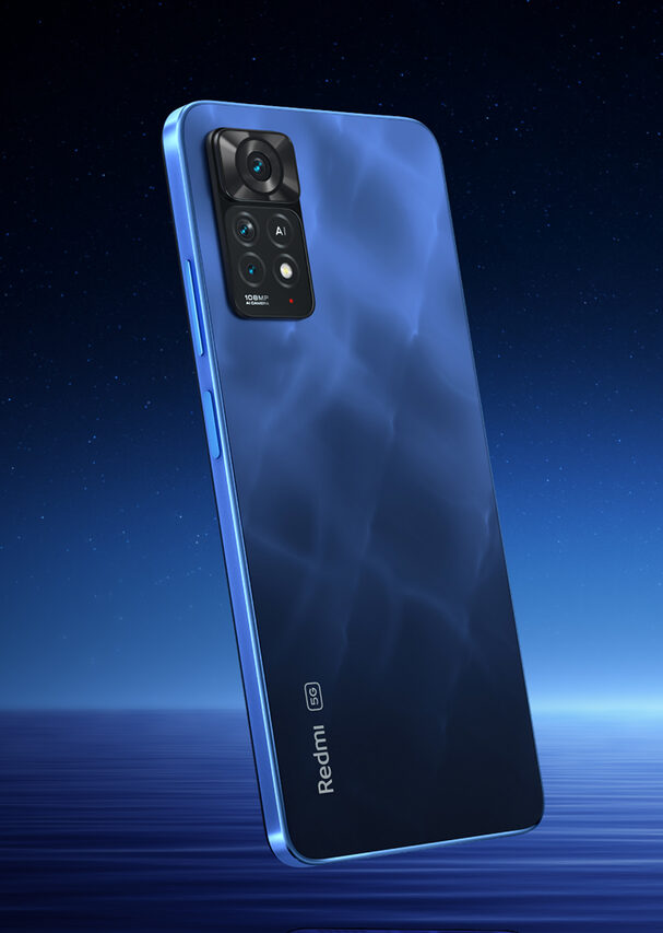 Xiaomi Redmi Note 11 Pro 5G 16,9 cm (6.67") Dual SIM ibrida Android 11 USB tipo-C 6 GB 128 GB Blu
