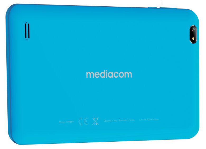 Mediacom SmartPad iyo 8 16 GB 20,3 cm (8") Rockchip 2 GB Android 11 Go Edition Blu, Bianco