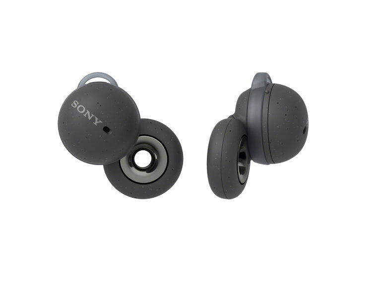 Sony LinkBuds - Auricolari True Wireless con Driver ad anello, Ottimizzate per Google Assistant, Amazon Alexa, Microfono Integrato per chiamate, Batteria fino a 17.5 ore (Grigio)