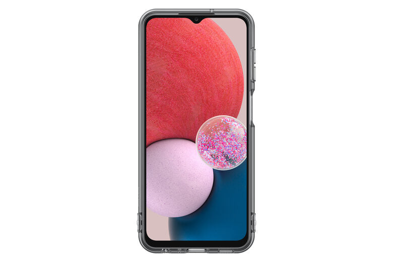 Samsung Soft Clear Cover per Galaxy A13, Nero