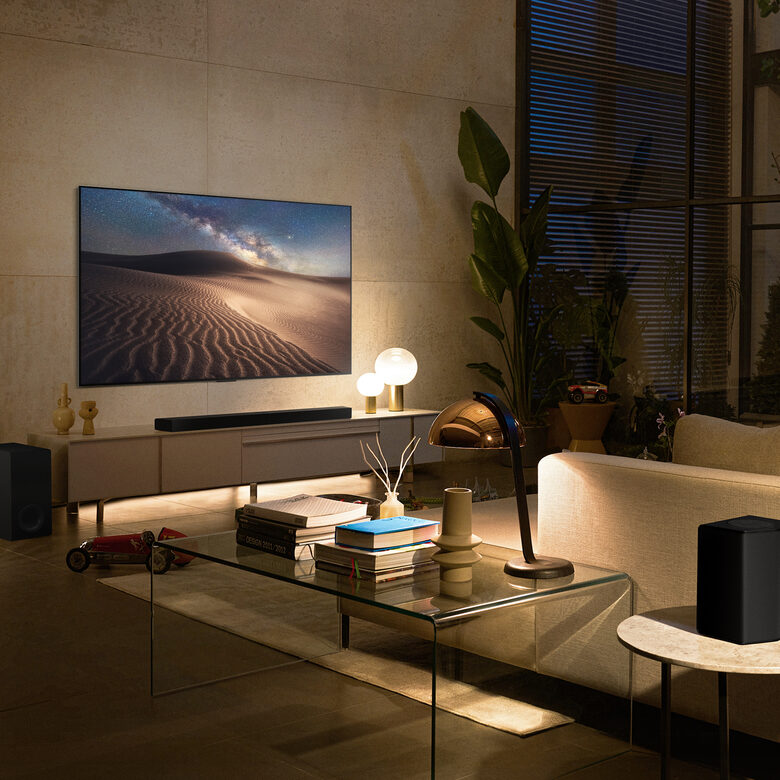 LG OLED evo Gallery Edition 4K 65'' Serie G2 OLED65G26LA Smart TV