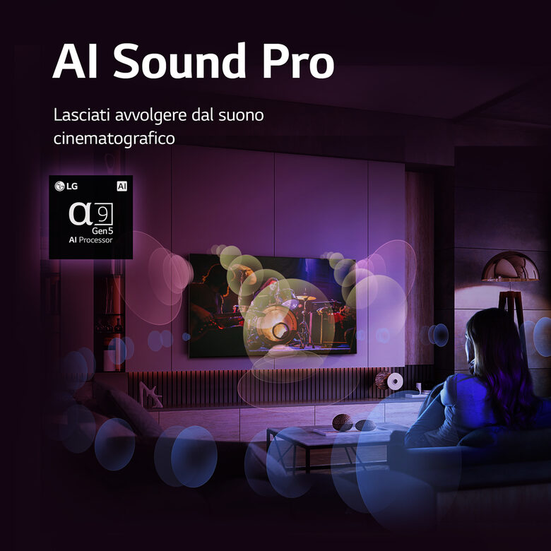 LG OLED evo 4K 65'' Serie C26 OLED65C26LD Smart TV