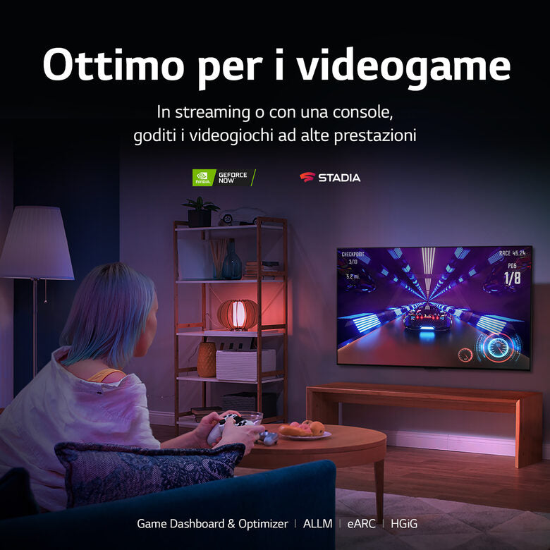LG OLED 4K 55'' Serie A2 OLED55A26LA Smart TV