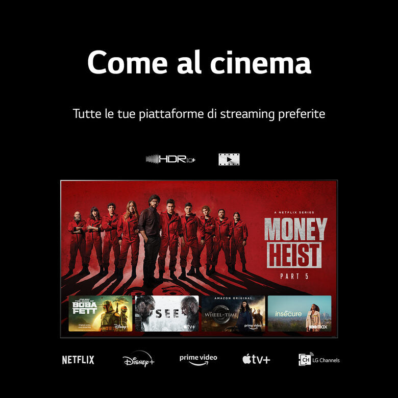 LG QNED 4K 50" Serie QNED82 50QNED826QB Smart TV