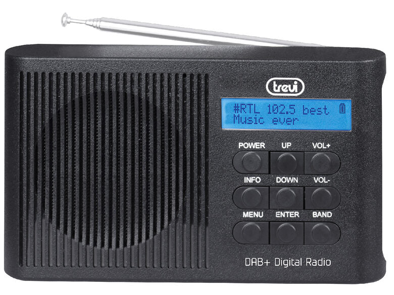 Trevi DAB 7F91 R Portatile Digitale Nero