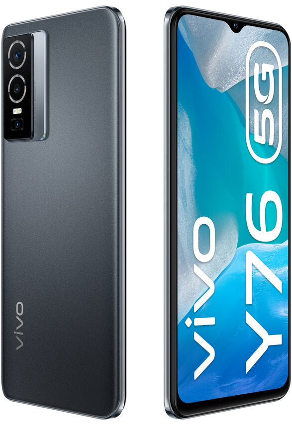 VIVO Y76 5G 16,7 cm (6.58") Doppia SIM Android 12 USB tipo-C 8 GB 128 GB 4100 mAh Nero