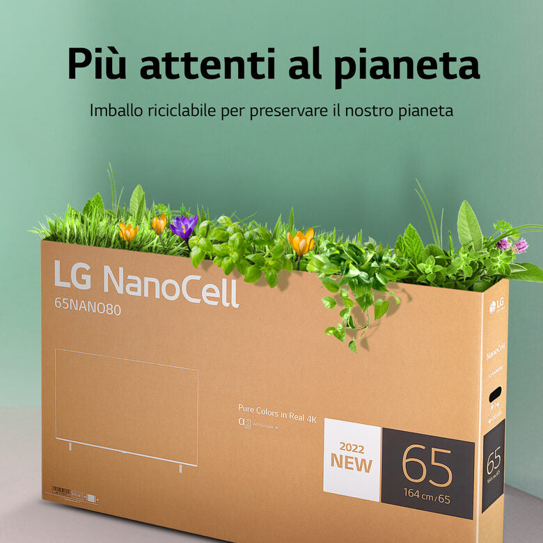 LG NanoCell 65'' Serie NANO76 65NANO766QA 4K Smart TV
