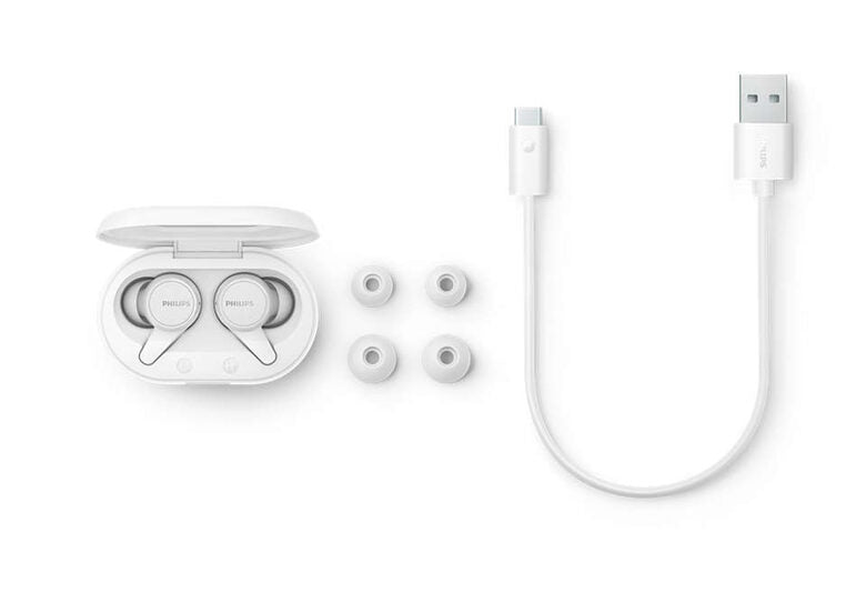Philips 1000 series TAT1207WT/00 cuffia e auricolare Cuffie Wireless In-ear Bluetooth Bianco