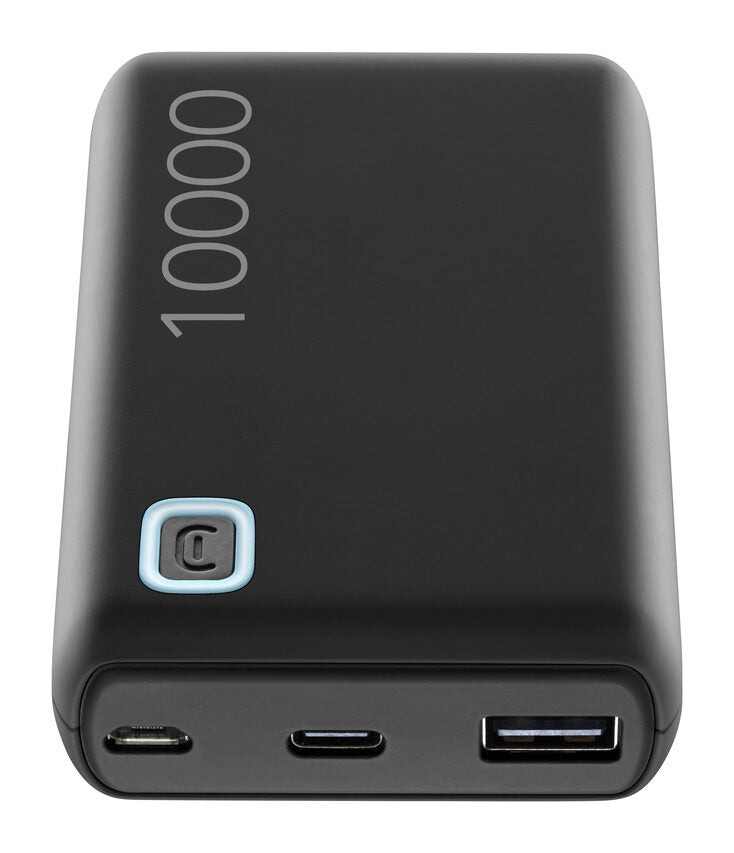 Cellularline Power Bank ESSENCE 10000 Caricabatterie portatile da 10000mAh Nero