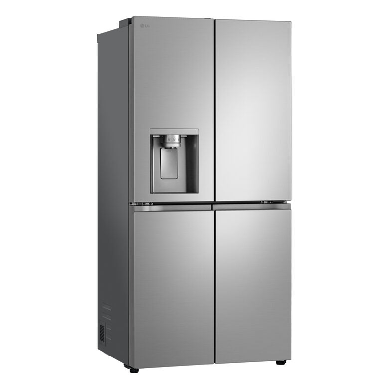 LG GML860PYFE Frigorifero Multidoor Slim, Classe E, 506L, Wi-Fi, Linear Cooling, Smart Diagnosis, Total No Frost,Argento