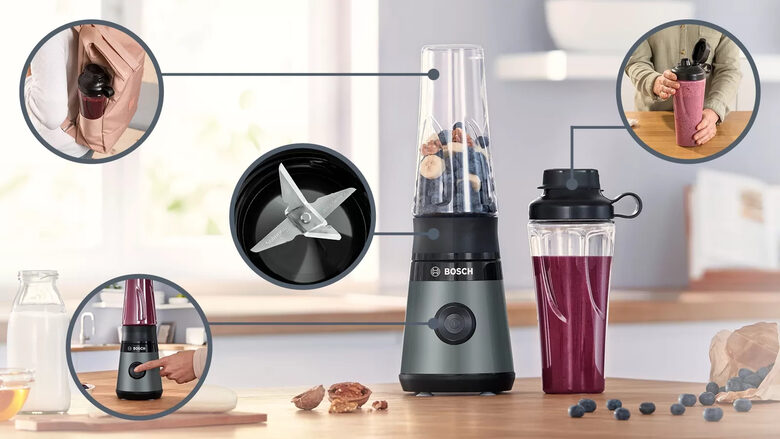 Bosch VitaPower MMB2111S Frullatore Serie 2 450 W Argento