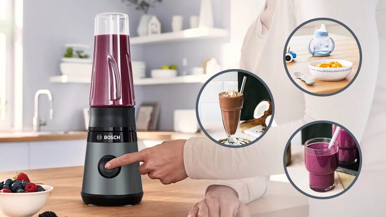 Bosch VitaPower MMB2111S Frullatore Serie 2 450 W Argento
