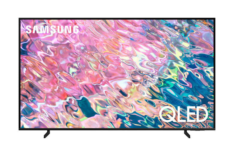 Samsung Series 6 TV QLED 4K 50” QE50Q60B Smart TV Wi-Fi Black, Quantum HDR, Ultra sottile, Colori Ultra luminosi, Suono dinamico