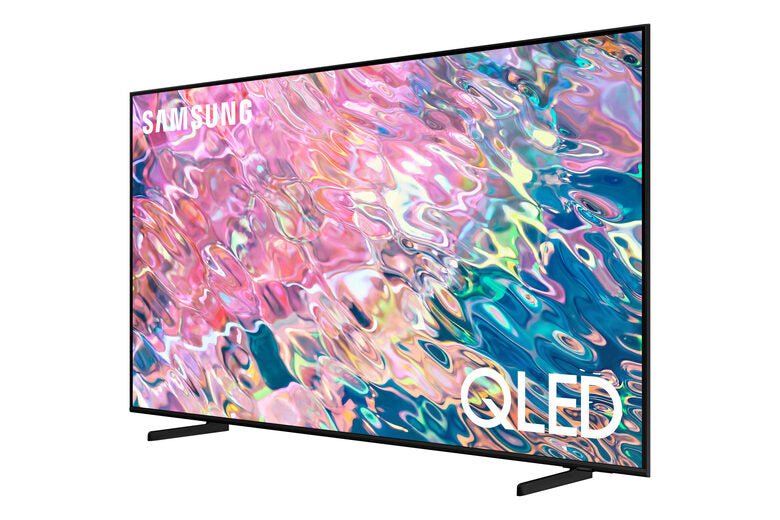 Samsung Series 6 TV QLED 4K 50” QE50Q60B Smart TV Wi-Fi Black, Quantum HDR, Ultra sottile, Colori Ultra luminosi, Suono dinamico