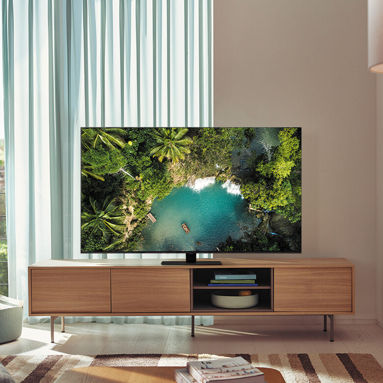 Samsung Series 8 TV QLED 4K 50” QE50Q80B Smart TV Wi-Fi Carbon Silver