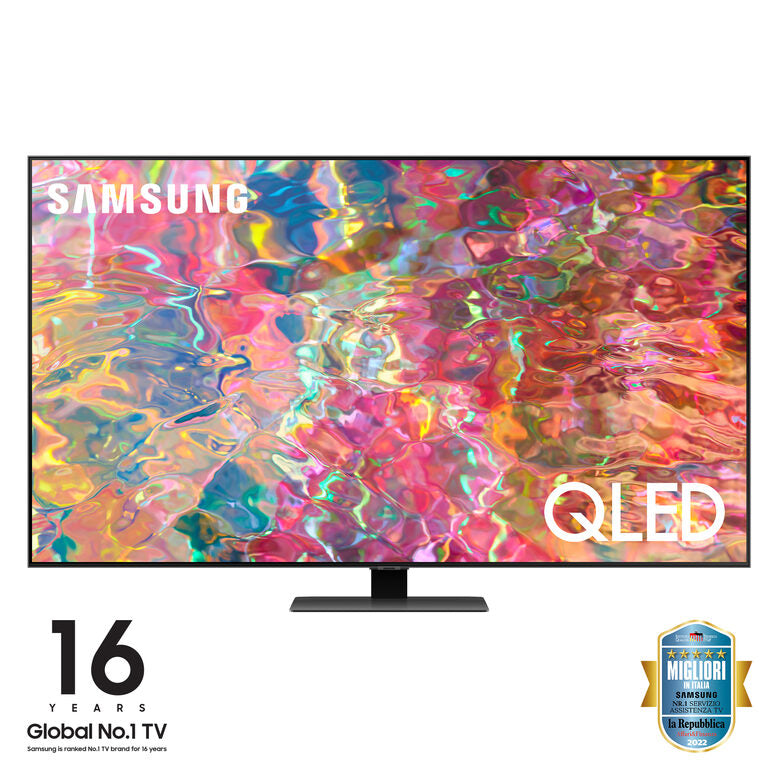 Samsung Series 8 TV QLED 4K 50” QE50Q80B Smart TV Wi-Fi Carbon Silver
