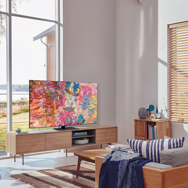 Samsung Series 8 TV QLED 4K 50” QE50Q80B Smart TV Wi-Fi Carbon Silver