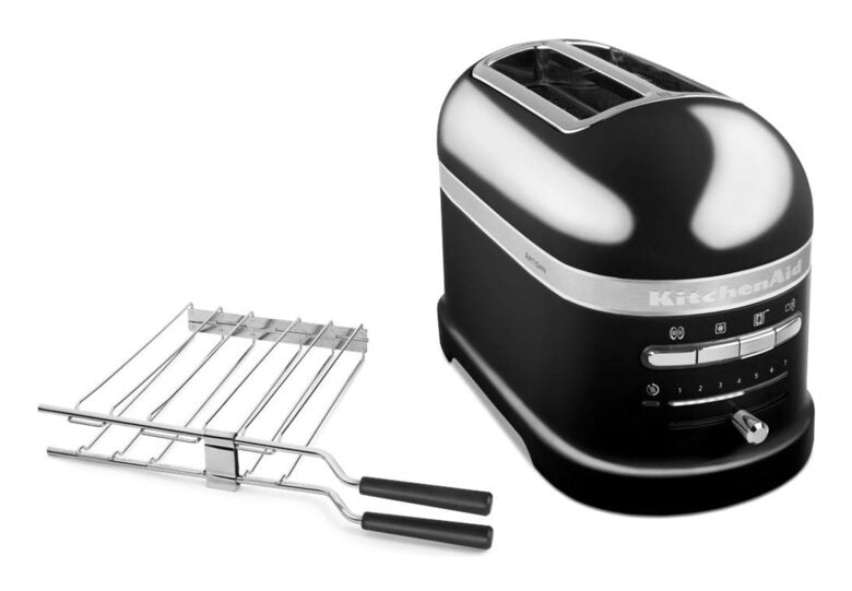 KitchenAid 5KMT2204EOB 7 2 fetta/e 1250 W Colore onice, Acciaio inox