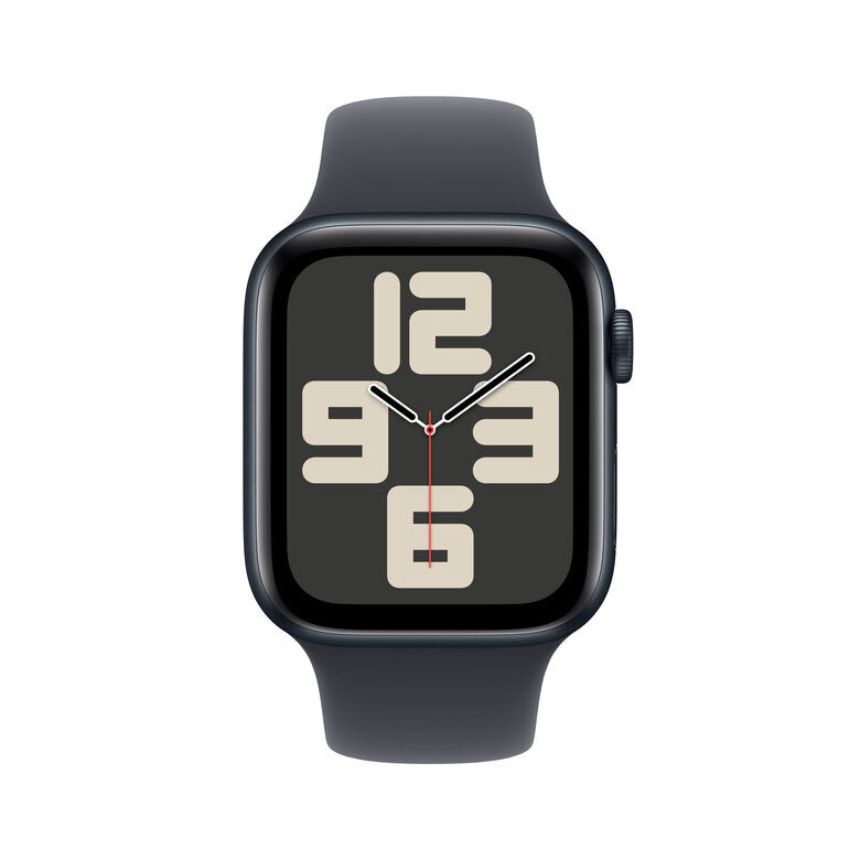 Apple Watch SE GPS + Cellular 44mm Cassa Alluminio Mezzanotte con Mezzanotte Sport Band - M/L