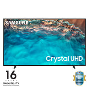 Samsung Series 8 TV Crystal UHD 4K 75” UE75BU8070 Smart TV Wi-Fi Black