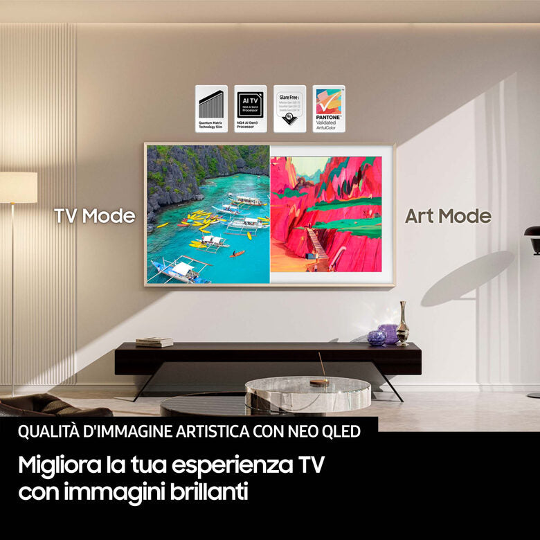 Samsung Smart TV 65" QE65LS03FWUXZT The Frame Pro 4K 2025