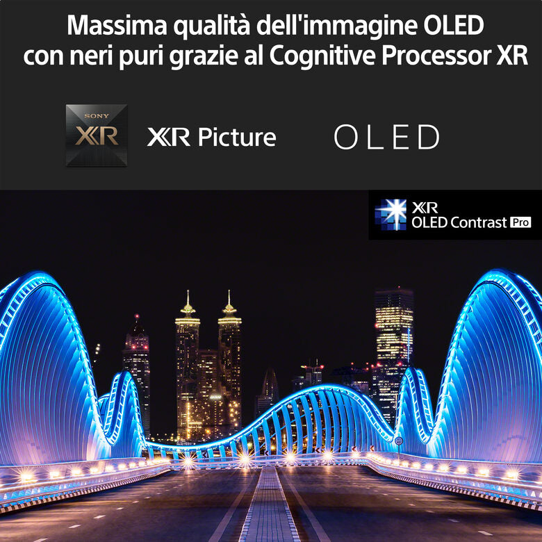 Sony XR-42A90K Televisione Smart TV 42 Pollici Oled 4K Hdr Google TV Bravia XR Ultra HD Nero