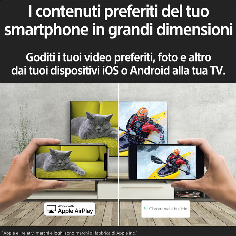 Sony BRAVIA X72K – 50” TV - KD-50X72K: 4K UHD LED - Smart TV - Android TV