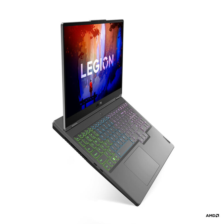 Lenovo Legion 5 15ARH7H 6600H Computer portatile 39,6 cm (15.6") Full HD AMD Ryzen™ 5 16 GB DDR5-SDRAM 512 GB SSD NVIDIA GeForce RTX 3060 Wi-Fi 6E (802.11ax) Windows 11 Home Grigio